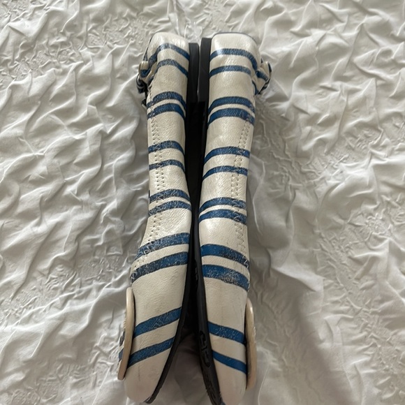SOLD!!! Tory Burch Creta Stripe Slip Ons - Picture 5 of 9